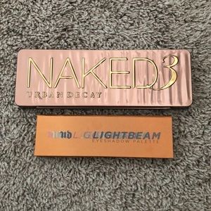 Eyeshadow pallets by Urban Decay. Naked 3!